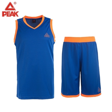 PEAK匹克F752141篮球服套装男夏款队服定制比赛服训练服正品球衣