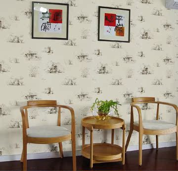 美国进口纯纸美式乡村特价墙纸客厅卧室书房儿童房餐厅背景墙壁纸