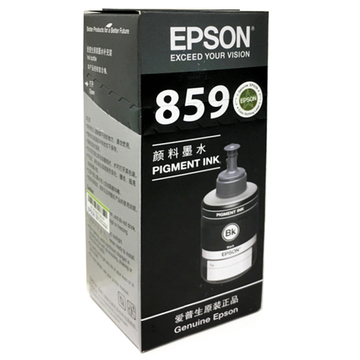 EPSON爱普生T859黑色墨水M105 M205 L605 L1455打印机墨水