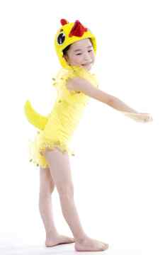 小鸡动物服 儿童舞蹈幼儿园舞台演出服 六一儿童节促销