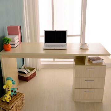 简易电脑桌台式桌家用书桌组合写字台办公桌简约写字桌台式电脑桌