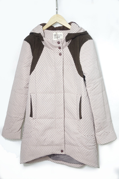 2015冬装BEL*贝洛安专柜正品加厚保暖中长款棉衣棉服外套女