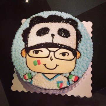 【乌海宅配网】小六蛋糕 熊猫儿童 乌海同城免费配送生日蛋糕