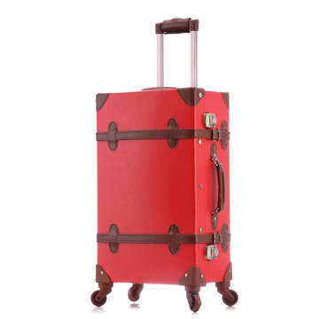 ITO复古拉杆箱万向轮韩国旅行箱包行李箱女pu皮箱20寸26寸化妆箱