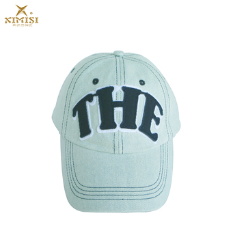 牛仔鸭舌帽 男女户外时尚运动帽 可调节牛仔棒球帽休闲高尔夫球帽