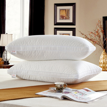 全棉防雨布保健枕芯单双人羽绒枕枕头枕芯48x74cm单个