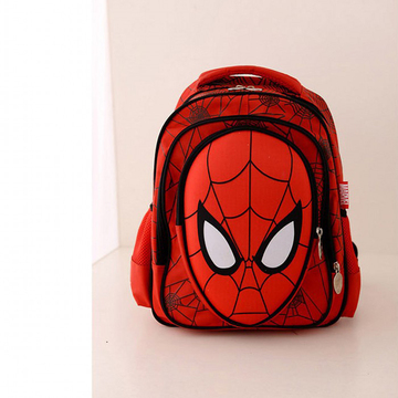 3D蜘蛛侠幼儿园书包小学生男童1-3年级减负双肩动漫背包开学礼物