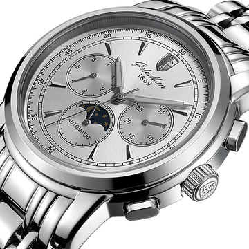 专柜正品瑞士品牌机械表镂空男表时尚潮流防水表男士手表国产腕表