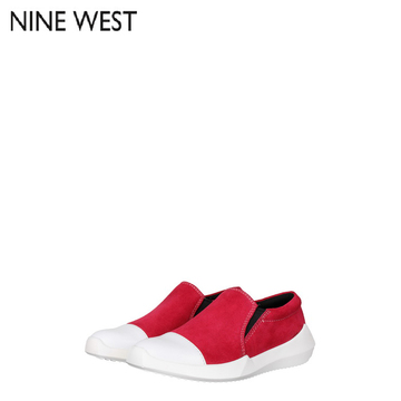 2015新品NINE WEST玖熙拼色牛麂皮橡皮筋运动鞋-301036509S