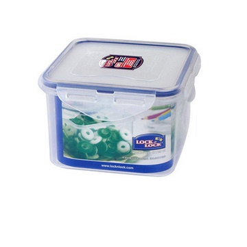 正品乐扣乐扣塑料保鲜盒 微波炉饭盒食品密封收纳盒HPL855 860ml