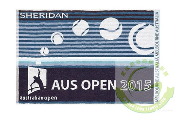 乐马网球|2015 Australian Open 澳网 球员毛巾  150*76 瑕疵线头