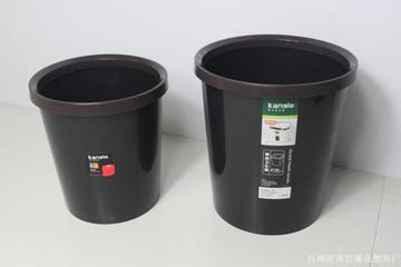新品促销 黑色带压圈卫生桶垃圾桶 优质高档垃圾桶 大号小号可选