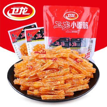 重庆风味卫龙辣条小面筋390g（15包）麻辣味小吃儿时零食亲嘴烧