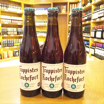 比利时原装进口罗斯福8号啤酒 Rochefort 8号330ml*12瓶3种可混发
