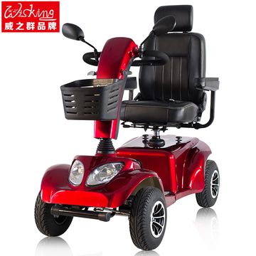 英国威之群4028老年代步车老人安全四轮电动车残疾人代步车助力车
