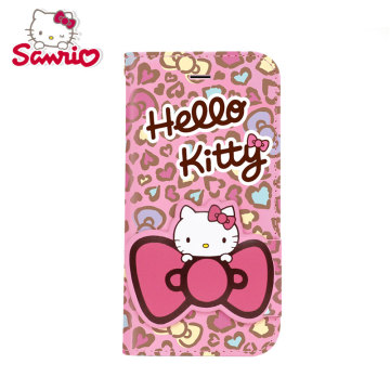 Hello Kitty iPhone6 plus手机壳翻盖皮套 高端潮卡通苹果5.5套子