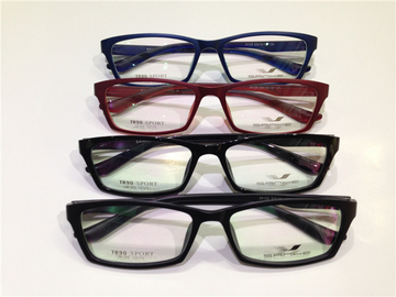 专柜正品 三和 夏威易TR90超轻超舒适型板材眼镜架24125 仅7克