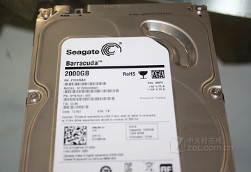 Seagate/希捷 ST2000DM001 2T 3.5寸 7200转高速硬盘