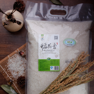 舌尖II-东北黑龙江五常大米稻花香2015年新米5kg家庭袋装包邮