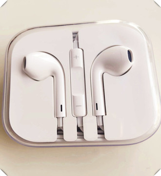 苹果原装iphone4s 5s 6 plus 6s ipad mini air线控入耳式耳机潮