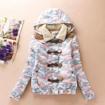 2015冬季新款品牌女装韩版修身的小棉袄女式短款棉服女士外套棉衣