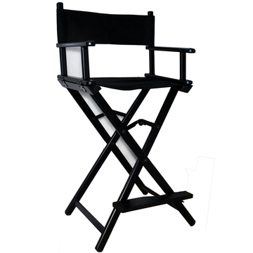 高品质金属折叠便携式黑色化妆椅  影楼剧组专用 导演椅 铝合金