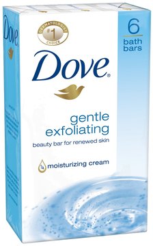 进口Dove多芬 Gentle Exfoliating 温和洁面磨砂香皂113g美国代购