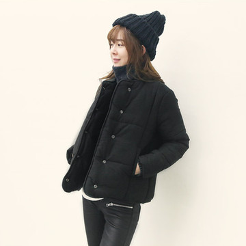 2015秋季新款冬装韩版加厚羽绒棉面包服外套小棉衣短款棉服女