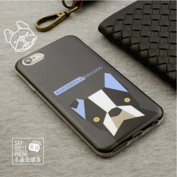 原创 呆萌法斗 苹果5s iphone6s plus手机壳保护套 硬壳 软壳