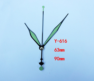 十字绣配件 装裱机芯 专用三针 夜光指针 DIY钟针 钟针配件 表针