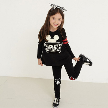 女童秋装套装2016新款卫衣两件套韩版宝宝儿童秋款休闲运动童装