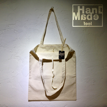 handmadefee定制l帆布包袋休闲布袋子布包文艺环保袋手绘森女包包