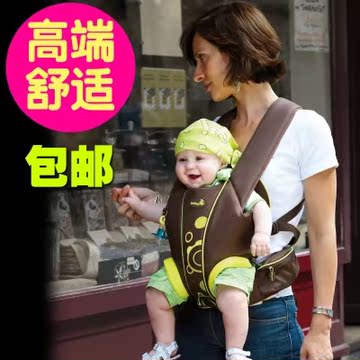 包邮法国babymoov四季透气婴儿背带抱带新生儿多功能舒适双肩背袋