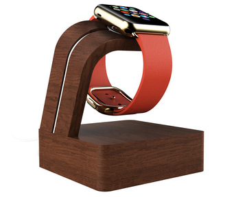 适用于Apple Watch充电支架 木质支架iwatch充电座苹果手表充电架