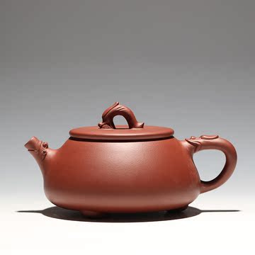 茶语壶 宜兴正品名家全手工 龙头如意石瓢 紫砂壶 茶壶特价