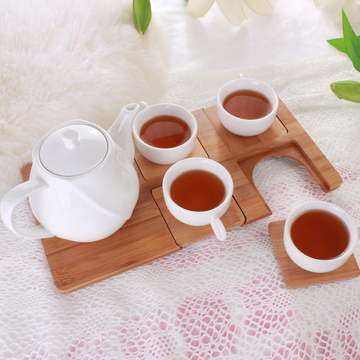 创意红茶欧式英式下午茶花茶壶高档咖啡白陶瓷整套简约茶具套装