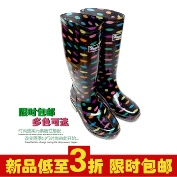 韩版春夏季女士厨房雨鞋时尚秋冬季高筒水靴保暖防滑劳保农用雨靴