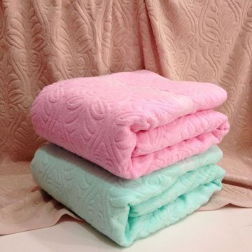 纯棉提花毛巾被不易掉毛加大单人空调毛巾毯子盖毯新品包邮