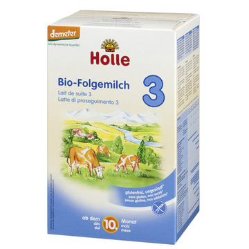 【直邮】德国进口 holle泓乐有机婴儿配方奶粉三段600g 10-12个月