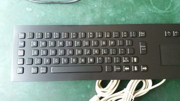 工控键盘 防爆键盘 触摸板键盘 黑色 工业键盘 硅胶键盘