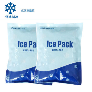 生物冰袋/蓄冷冰袋/食品保鲜/出口日本/医用消肿/运输保冷 500ML