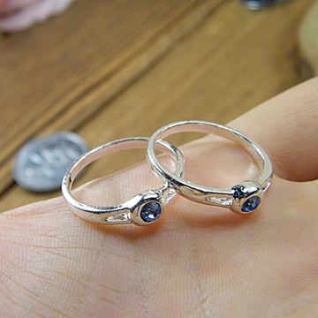 青岛首饰饰品欧美戒指内直径约1.6-1.7厘米1元2个 8.11