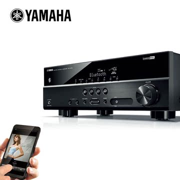 Yamaha/雅马哈 RX-V379无线带蓝牙数字5.1功放机解码器家用功率