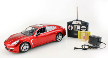 保时捷遥控车 1:14汽车模型大型可充电儿童玩具车 3C认证部分包邮