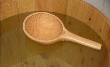【木匠世家】木桶浴桶专用木瓢 实木水瓢