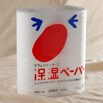 日本进口河野制纸AK保湿卷筒纸 4卷装