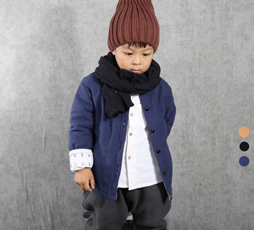 2015冬款新儿童民族风加棉外套 男女童唐装简约风棉袄 原创中式