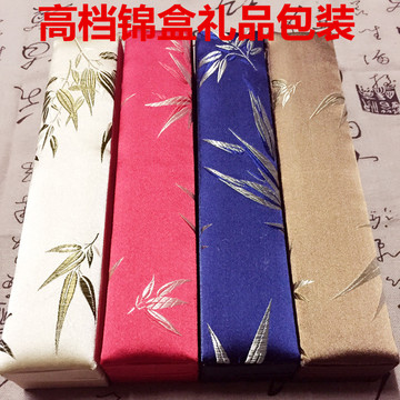 古风FAN-手工书签复古中国风发簪高档锦盒礼品盒包装4色选