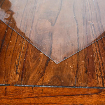 软质玻璃桌布透明PVC磨砂防水台布茶几垫板防油塑料