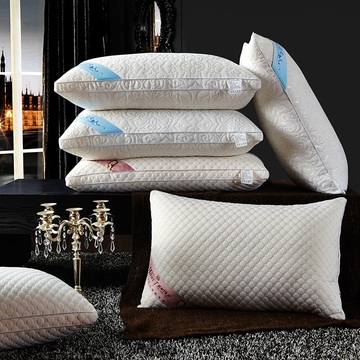 【天天特价】护颈椎纯棉保健枕芯一对拍2五星级酒店专用 成人枕头
